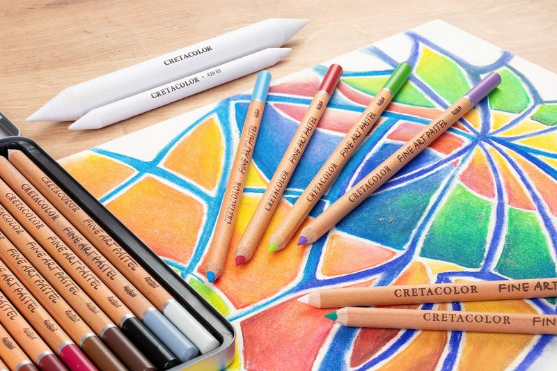 Cretacolor Fine Art Pastel Pencil Set, Set of 72, Multi - Image 4